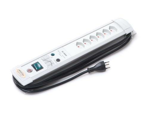 Brennenstuhl Premium-Line 6xT13 Steckdosenleiste mit ÜS 30000A und NF