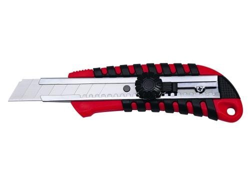 WEDO Cutter 18mm inkl. 2 Ersatzklingen rot/schwarz