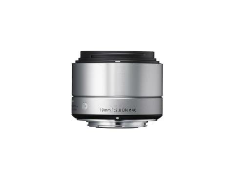 Sigma 19mm / f 2.8 DN silber Olympus MFT