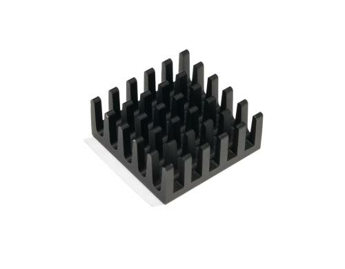 BGA Kühlkörper, passiv, 21x21x9mm, selbstklebend