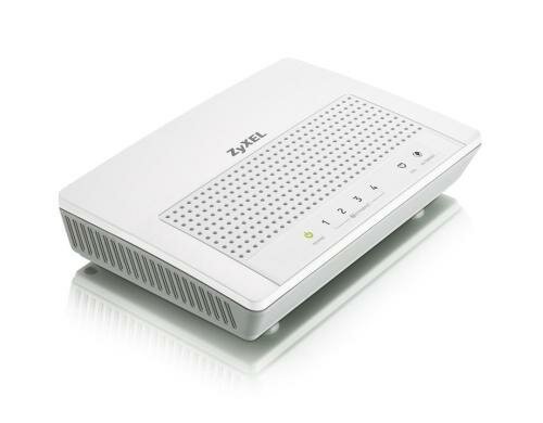 ZyXEL P-870H-I: VDSL2-Bridge, Annex B 4xLAN, ADSL komp., inkl.Splitter