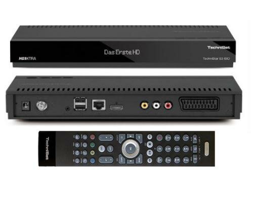 Technisat TechniStar S3 ISIO, schwarz HDTV Satreceiver mit 1xCI+, HD+
