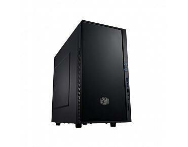 Cooler Master Midi T. Silencio 352M black 1x5.25, 1x3.5ext., 2x3.5int., 4x2.5int