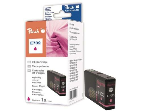 Peach Tinte Epson T7023 magenta, 25ml zu WF Pro4015, 4025, 4095