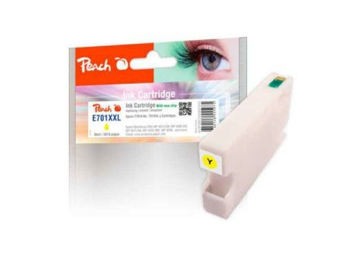 Peach Tinte Epson T7014 yellow, 36ml zu WF Pro4015, 4515, 4525