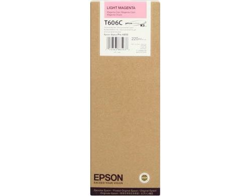 Tinte Epson T606C00,  light magenta, 220ml Stylus Pro 4800