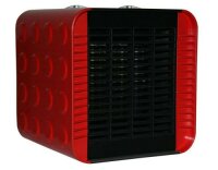 Sonnenkönig Keramik-Heizlüfter Cuby rot 2...