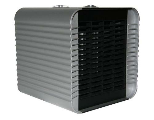 Sonnenkönig Keramik-Heizlüfter Cuby silber 2 Heizstufen 750 Watt / 1500 Watt