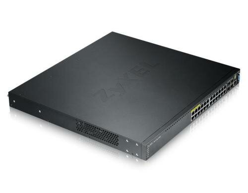 ZyXEL XGS3700-24HP, 24Port PoE+ Switch 19, 4xSFP+, internes NT, managed