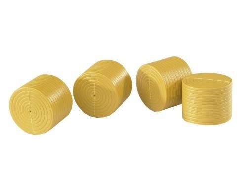 Bruder Spielwaren Zubehör 4 Rundballen ocke 4 Rundballen ockerbraun