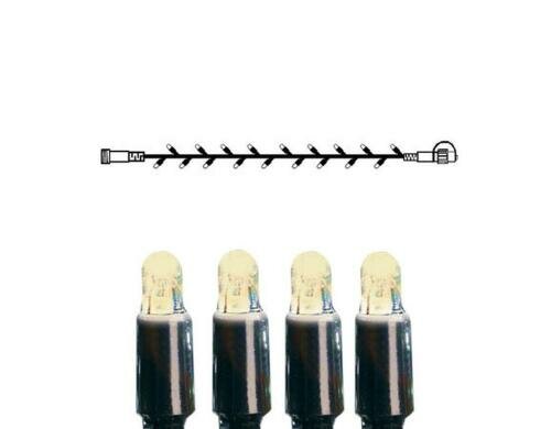 Star Trading SystLED Lichterkette, 3m SM 3, 4W, 30 LED warmweiss, Kabel schwarz