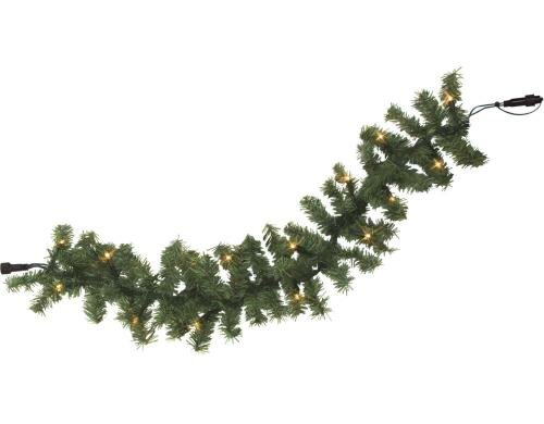 Star Trading SystLED Girlande, 6m SM 10, 8W, 100 LED warmweiss, Kabel schwarz