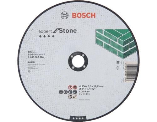 BOSCH Trennscheibe Stein  C 24 R BF 230mm für Stein