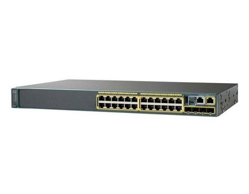 Cisco 2960X-24TS-LL: 24 Port LAN Lite SW 24xGE, 2xSFP 1G, 1xRPS