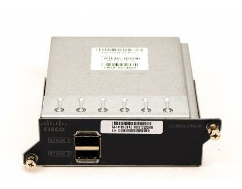 Cisco C2960X-STACK: FlexStack-Plus Modul 8xStack, Stack 80Gbps, inkl. 50cm Kabel
