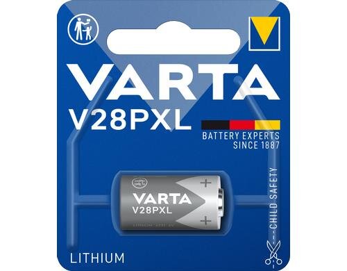 VARTA Knopfzelle V28PXL, 6V, 1Stk vergl. Typ 6231, 2CR11108