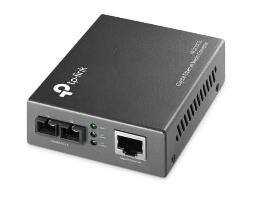 TP-Link MC210CS: Media Converter Gigabit, 1xSC Duplex Fiber Slot, 1xRJ45, SM