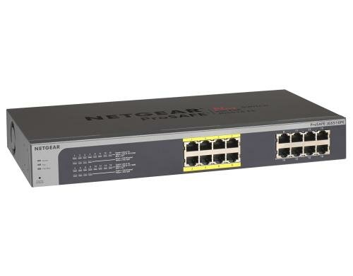 Netgear JGS516PE: 16 Port Switch 16-Port Gigabit PoE Plus Switch