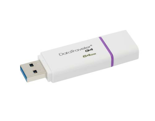 Kingston DataTraveler I G4, 64GB, USB 3.0 mit Deckel, 55mm x 21mm x 10mm