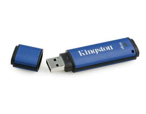Kingston DTVP 3.0 4GB, 256-Bit AES USB3.0, lesen 80MB/s, schreiben 12MB/s