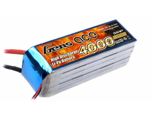 Gens LiPo-Akku 18.5V 4000mAh 25C 5S1P 136.35x41.38x44.59mm 530.3g