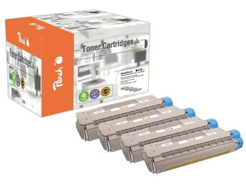 Peach Toner 4431530 Combi Pack bk, c, m,y zu C610