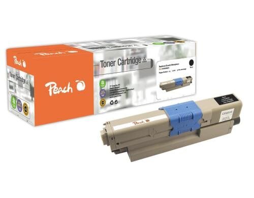 Peach Toner 44469803  black, 3500 Seiten zu C310, 330, 331