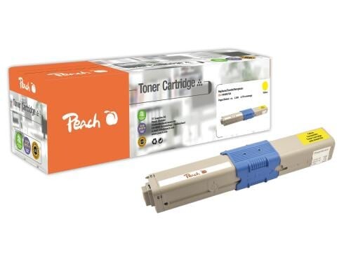 Peach Toner 44469704 yellow, 2000 Seiten zu C310, 330, 331