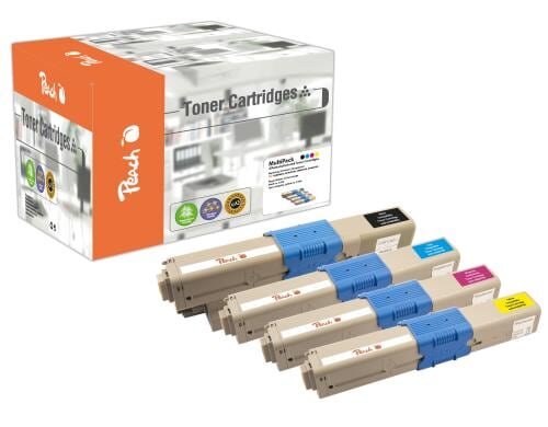 Peach Toner C310/510 Combi Pack bk, c, m, y zu C310, 330, 331