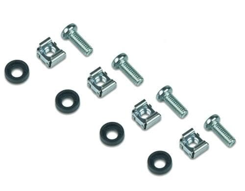 Wirewin Käfigmutterset, 4 Stück, 4x Käfigmutter, 4x Beilage, 4x Schraube M6