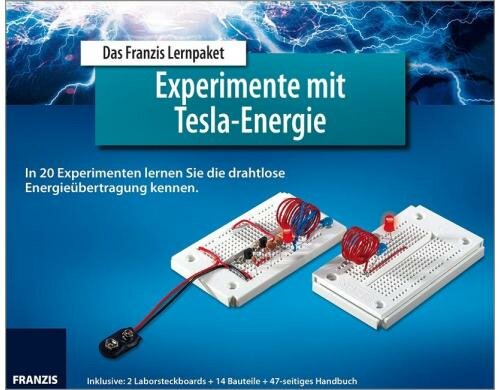 Franzis: Lernpaket mit Tesla-Energie 20 Experimente