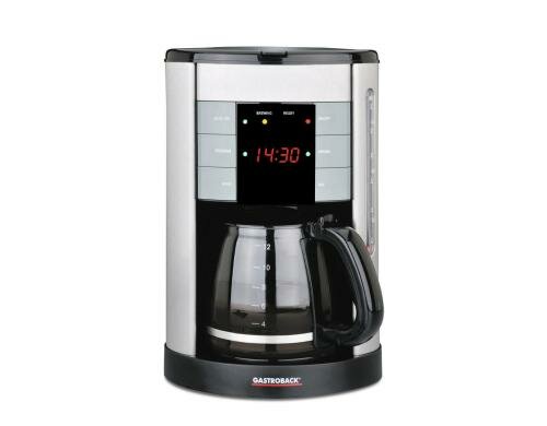 Gastroback Design Coffee Aroma Plus Kaffeeautomat für 12 Tassen