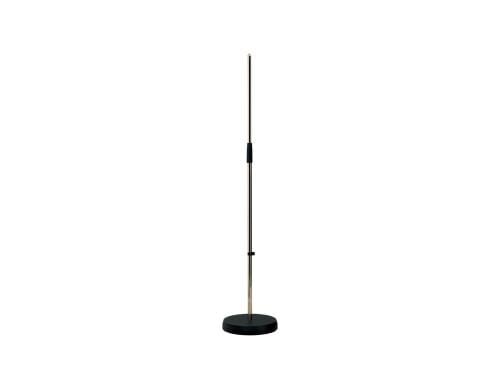 K&M 260, Mikrofonstativ, chrom Rundsockel, Höhe: 870 bis 1565mm