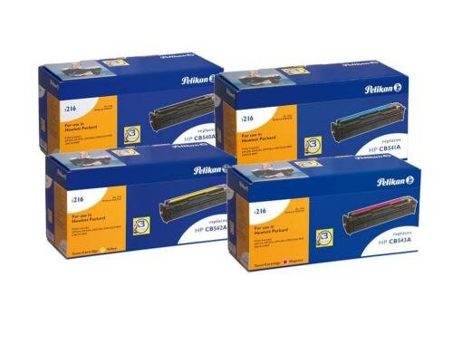Pelikan Toner zu HP CB540A-CB543A Kit BK/C/M/Y