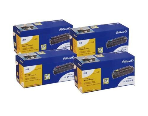 Pelikan Toner zu HP CC530A-CC533A Kit BK/C/M/Y