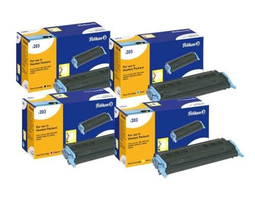 Pelikan Toner zu HP Q6000A-Q6003A Kit BK/C/M/Y