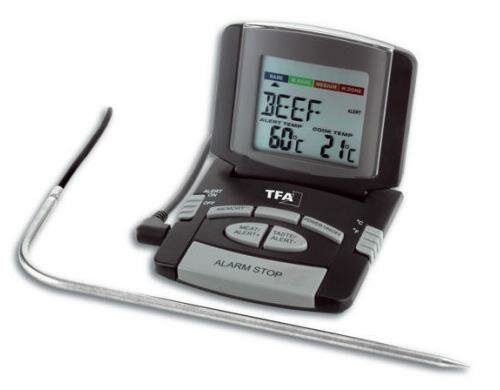 TFA Digitales Bratenthermometer 14.1502 Überwachung der Kerntemperatur