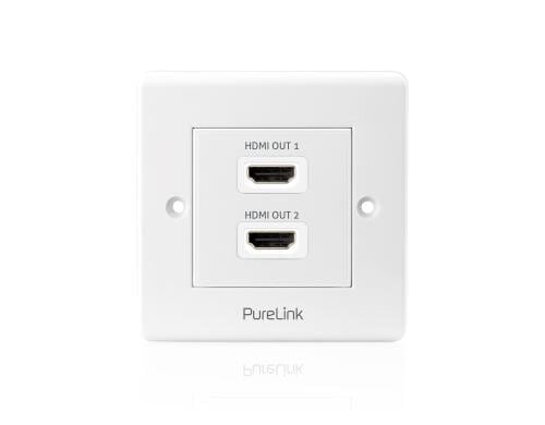 Purelink HDMI Wanddose 2-Fach