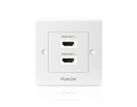 Purelink HDMI Wanddose 2-Fach