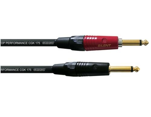 Cordial CSI 9 PP-SILENT, 6.3 / 6.3 Gitarrenkabel Silent, 9m