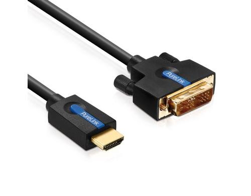 PureLink Cinema, DVI -> HDMI, 1.5m Single-Link DVI-D zu HDMI-A Kabel