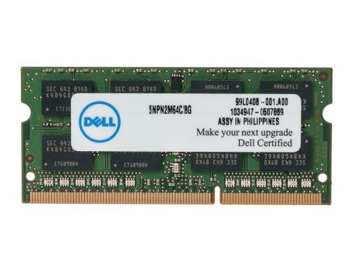 Dell Memory 8GB DDR3-1600, SODIMM, Non-ECC A7022339