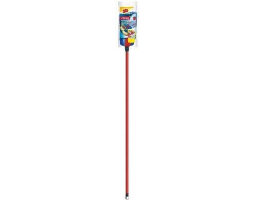 Vileda SuperMocio Velour mit Stiel Wischmop System mit Microfaser