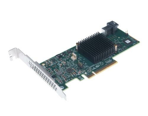 LSI MegaRAID SAS 9341-4i: 4-Port Raid-Kont 12Gbps, PCIe-x8, LP, SFF-8643, single