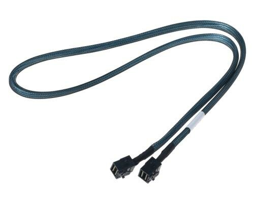 LSI HD-SAS Kabel: SFF-8643-SFF-8643, 1m intern, Multilane, direkt an HD Backplane