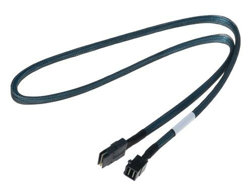 LSI HD-SAS Kabel: SFF-8643-SFF-8087, 1m intern, Multilane, für direkt an Backplane