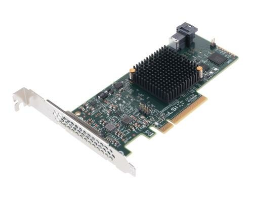 LSI SAS9300-4i: 4 Port HBA SAS3-Kontroller single, 12Gbps, PCIe-Gen3,LP, 1xSFF-8643