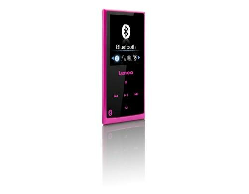 Lenco Xemio-760 BT, MP3 Player, 8GB, pink Bluetooth, TFT Display, micro SD Slot, Akku