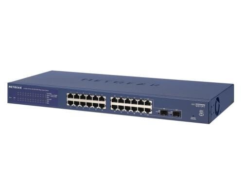 Netgear GS724T: 24 Port Smart Switch 24-Port Gigabit Smart Switch