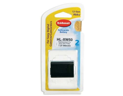 Hähnel Ersatzakku HL-XW50 , für So NP-FW50 Lithium-Ionen-Akku, 7,2V 950mAh